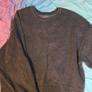 Hollister Charcoal Gray Sweatshirt